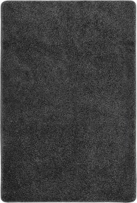 vidaXL Covor pufos gri închis 140x200 cm anti-alunecare