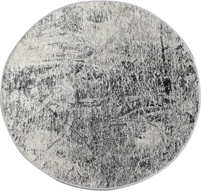 Covoraș de baie gri ø 100 cm Evidence – Foutastic