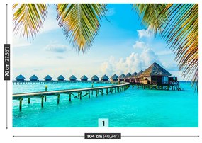 Fototapet tropical Maldive