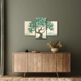 Tablou – Mozaic elegant cu arbore (90x60 cm)