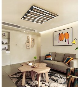 Wofi 9031-1006 - Plafonier LED dimabil PALERMO 40W 230V lem lemn