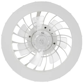 Ventilator LED RGBW de tavan cu lumină Brilliant FANORA LED/30W/230V + telecomandă