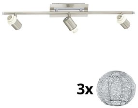 LED Spot Eglo MY CHOICE 3xE14/40W/230V crom