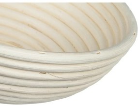 Banquet Coș rotund pentru aluat Natural diametru21 x înălțime 7,5 cm, flori