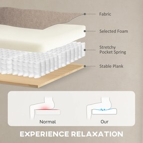 HOMCOM Fotoliu Reclinabil de Living Electric cu Suport pentru Picioare Maro | Aosom Romania