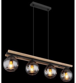 Lustră pe cablu Globo 15569-4HW CONNI 4xE27/25W/230V