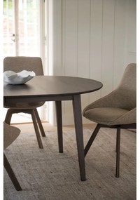 Scaune de dining bej 2 buc. Alison – Rowico