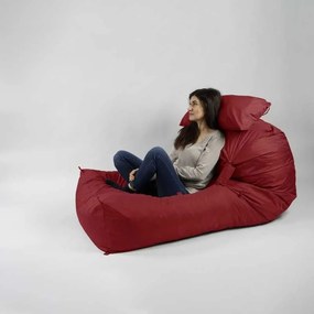Fotoliu Yoga XL si Perna, Material Impermeabil - Panama Red