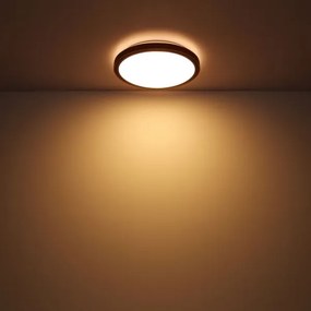Globo 41764-12 - Plafonieră LED BRUNO 12W 230V 307 mm 3000/4500/6000K