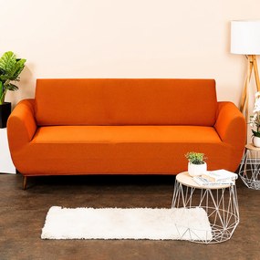 Husă multielastică 4Home Comfort pentru canapea terracotta, 180 - 220 cm
