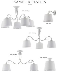 Jupiter 1349 - KM 3 PB - Plafonier KAMELIA 3xE27/60W/230V