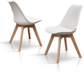 PAZZO DESIGN Set de 2 scaune Giovanna | Aosom Romania
