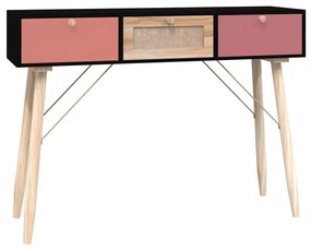 352161 vidaXL Masă consolă cu sertare, 105x30x75 cm, lemn prelucrat