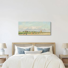 Tablou - Camille Pissarro, Landscape, Ile de France, reproducere (120x50 cm)