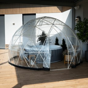 Pavilion de grădină, versiune vară / iarnă, 3,6x2,2m, IGLU