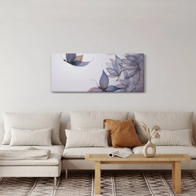 Tablou - Fluturi desenați (120x50 cm)