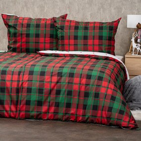 4Home Lenjerie de pat din bumbac Scotch winter ,140 x 220 cm, 70 x 90 cm, 140 x 220 cm, 70 x 90 cm