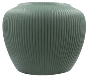 Vază decorativă ceramică verde 15x15x13cm