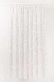 Perdea albă/gri 140x245 cm Amanda – Mendola Fabrics