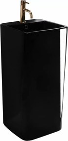 Lavoar freestanding negru Rea Mia