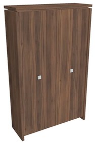 Dulap înalt pentru haine Verno 128 x 46 x 210 cm, nuc
