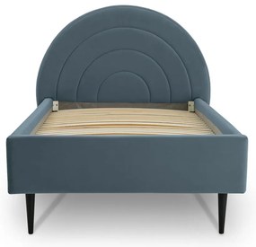 Pat pentru copii albastru 90x200 cm Rainbow – Scandic