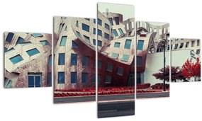 Tablou - construcție arhitectonică (125x70 cm), în 40 de alte dimensiuni noi