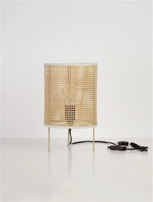 Veioza ratan design natural CANTO NVL-9586538