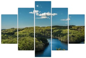 Tablou - Lac montan (150x105 cm)