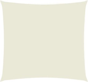 vidaXL Parasolar din țesătură oxford, pătrat, 3,6 x 3,6 m, crem