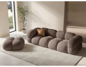 Canapea maro 250 cm Loretto – Cosmopolitan Design