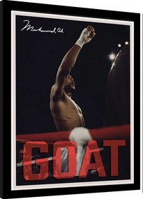 Poster înrămat Muhammad Ali - GOAT