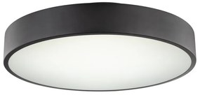 Plafoniera LED dimabila cu telecomanda design modern WISS negru 41744-48S GL