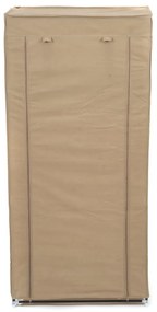 Dulap textil Compactor Wardrobe, înălțime 147 cm, bej