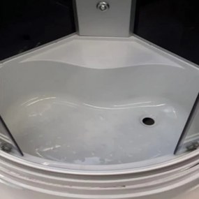 Cabină de duș cu hidromasaj Karolina 80 cu tavă adâncă