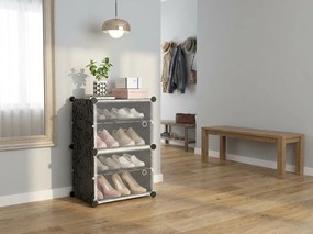 Pantofar modular SHOZIX 23x33 cm, gri