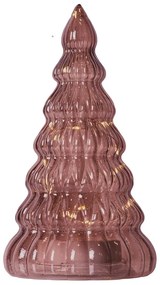 Decorațiune luminoasă burgundy ø 13 cm Lucy – Sirius