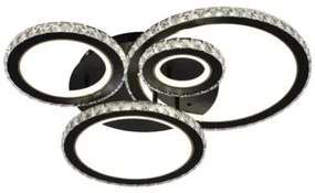 Lustră LED dimabilă aplicată LED/120W/230V 3000-6500K + telecomandă