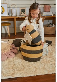 Coș de jucării pentru copii din material textil ø 30x32 cm Mama Bee – Lorena Canals