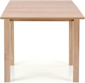 Masa extensibila GRACJAN, stejar sonoma, PAL laminat, 80/160x80x76 cm