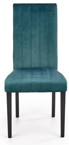 Scaun de bucaterie Diego 2, verde/negru
