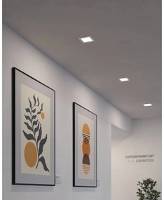 Plafonieră albă LED/încastrată 12x12 cm FUEVA 5 – EGLO