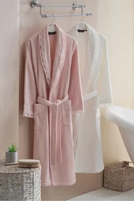 Halat elegant pentru femei FREYA, in cutie cadou XL Roz / Pink