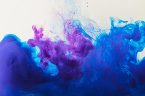 Tapet cerneală albastru-violet