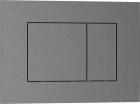 Mexen Tex 02 buton de spălare, gun gray periat - 6102-12