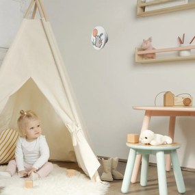 Aplica camera copii motiv arici si balon Hedgy LED CCT