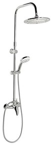 Aqualine - Set de duș KASIOPEA cu baterie, crom lucios