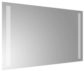 Oglinda de baie cu LED, 30x50 cm 1, 30 x 50 cm