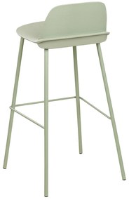Set 4 buc scaune tip bar Morza (verde). 1081533