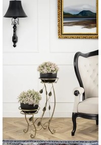 Suport de flori 70x50  cm auriu